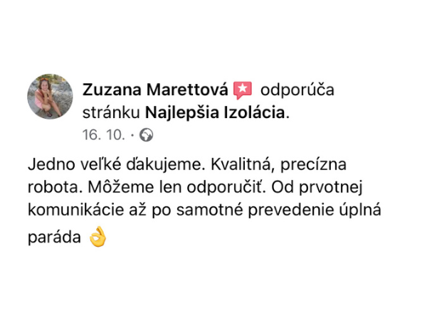 Striekaná izolácia