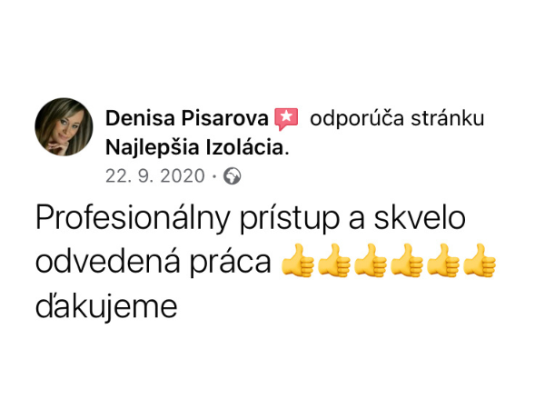 Striekaná izolácia