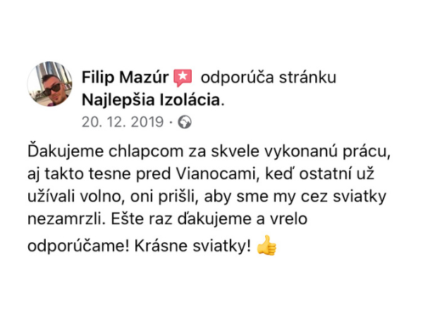 Striekaná izolácia